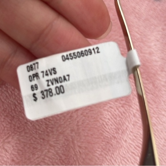 Prada’s Gold Butterfly Cat Eye Sunglasses SPR74V WITHOUT BOX - Picture 8 of 11